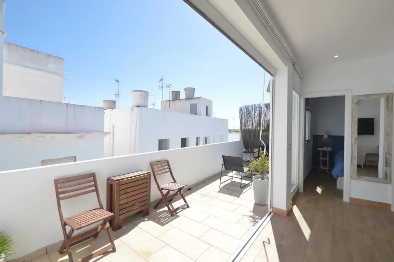 Alojamiento con Terraza privada junto al mar Conil De La Frontera Exterior foto
