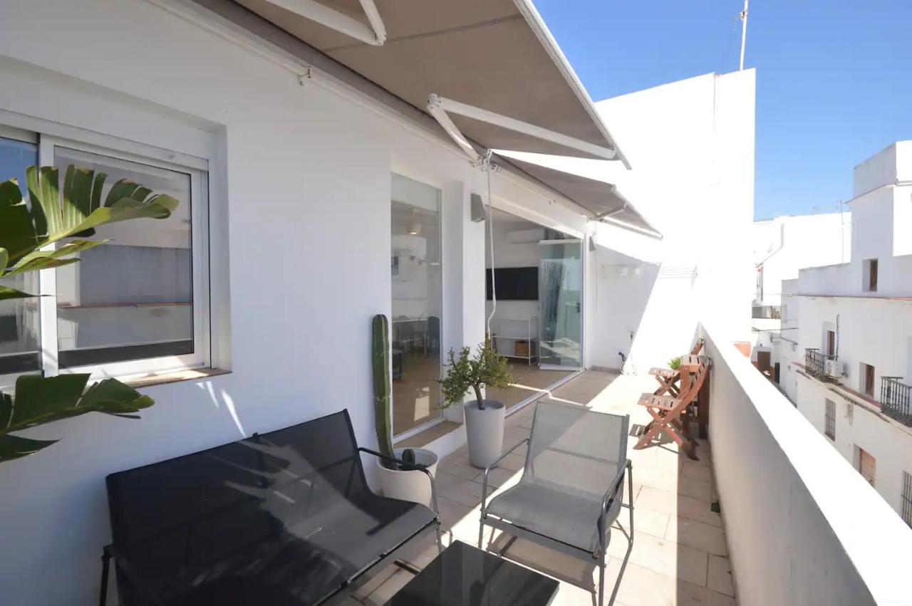 Alojamiento con Terraza privada junto al mar Conil De La Frontera Exterior foto