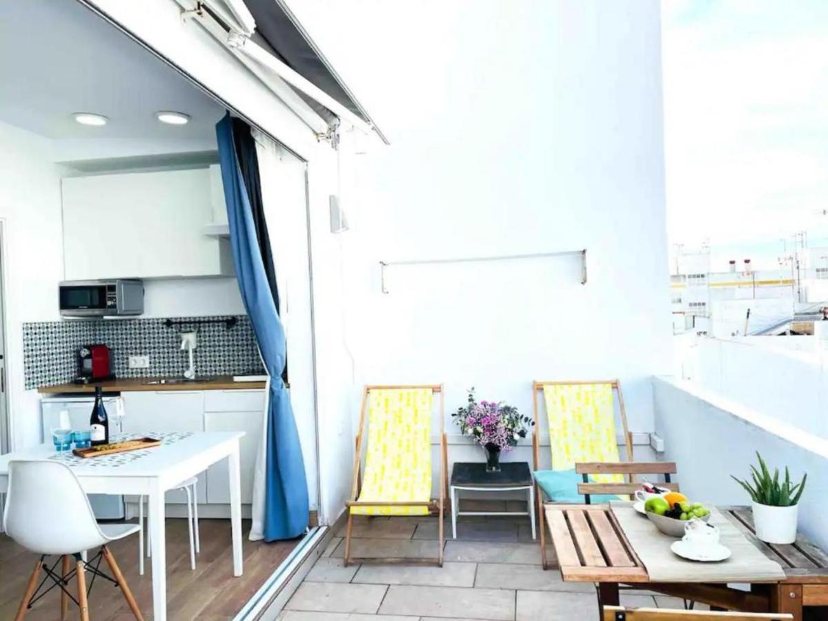 Alojamiento con Terraza privada junto al mar Conil De La Frontera Exterior foto