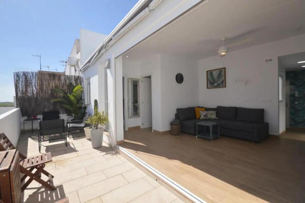 Alojamiento con Terraza privada junto al mar Conil De La Frontera Exterior foto